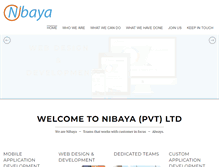 Tablet Screenshot of nibaya.com